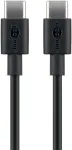 Goobay 51243 USB laidas 2 m USB 2.0 USB C juodas (51243)
