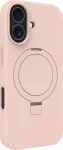dbramante1928 Roskilde Kick Back Cover for Mobile Phone - MagSafe Compatible - ICON - Rose Sand - for Apple iPhone 17