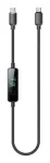 4smarts ScreenCord 240W USB-C į USB-C laidas 1,2 m juodas