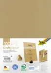 Folia Kraft Paper Brown 120 g/m&sup2; 100 lapų A4