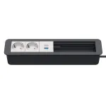 Kindermann CP Office Frame 6f 2xSt 1xUSB PD (7551000332)