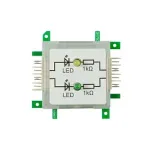 ALLNET Brick'R'knowledge LED modulis, dviguba geltona ir žalia, perduodamas signalas (ALL-BRICK-0403)