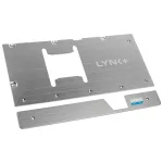 LYNK+ 5090 Plate Kit Zotac Silver &ndash; GPU galinė plok&scaron;tė RTX 5090 modifikavimui
