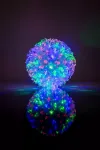 iLike Bumba ar puķēm RS-209 100LED D-14cm Multi Color