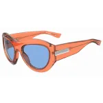 DSQUARED2 D2-0072-S-L7Q Vyri&scaron;ki akiniai nuo saulės Havana acetato rėmelis žali polikarbonato lę&scaron;iai 59mm