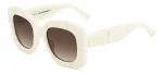 Kate Spade Women's Josey Square Cat-Eye Sunglasses Havana Acetate Brown Gradient Lens 50mm