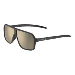 Bolle BS030009-S Unisex Photochromic Akiniai su kintamu tamsėjimu, matiniai juodi, Phantom Brown Red 60mm