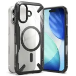 Ringke Fusion X Magnetic MagSafe iPhone 17 dėklas Juodas