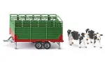 SIKU FARMER gyvulių priekaba 1:32 mastelio modelis, žalia