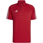adidas Tiro 23 Competition polo raudonas HI3049 M vyri&scaron;ki mar&scaron;kinėliai
