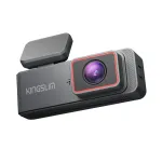KINGSLIM E2 Pro automobilinis vaizdo registratorius, dviejų kanalų 2K + 1080p, Wi-Fi, G jutiklis, iki 256 GB microSD
