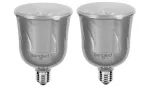 Sengled Pulse Set Silver - LED i&scaron;manioji lemputė su JBL Bluetooth garsiakalbiu, 2 vnt. rinkinys