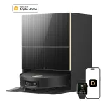 Dreame X60 Pro Ultra Complete robotas dulkių siurblys su bazine stotele, 42 000 Pa siurbimo galia, 5 000 mAh akumuliatorius, juodas