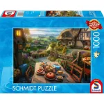 Schmidt Spiele 59763 dėlionė &bdquo;Pusryčiai su vaizdu&ldquo;, 1000 vnt., nuo 12 metų