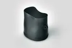 HellermannTyton 401-57980 kabelių apsauga, juoda, 1 vnt.