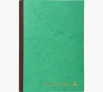 Le Dauphin Schedule Ledger Book A4, 96 puslapiai, 12 stulpelių, žaliu vir&scaron;eliu 39721D