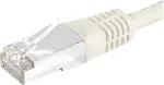 EXERTIS CONNECT Cat6 S/FTP komutacinis kabelis, PiMF, pilkas, 0,5 m, plonas su apsauga nuo užkabinimo 856828