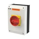 Eaton P3-63/I4-SI/HI11 207363 2 polių sukamasis jungiklis, pilkas/raudonas