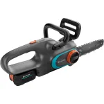 Belaidis grandininis pjūklas PowerSaw 250/18V P4A paruo&scaron;tas naudoti rinkinys (pilka/turkio spalvos, Li-Ion akumuliatorius 2,5 Ah P4A, POWER FOR ALL ALLIANCE)