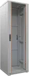 IT-BUDGET 19 inch Tinklo spintelė SRK - 38U - 600x800 mm - Stiklo/Plieno durys - I&scaron;ardoma - &Scaron;viesiai pilka 90ITB19SRK3868GGN
