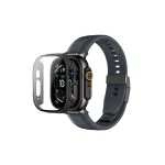 AMAZINGTHING Radix pilno apsaugos dėklas su grūdintu stiklu, skirtas Apple Watch Ultra 3 49mm - juodas