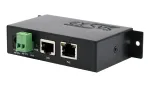 EXSYS EX-6009POE 90W Gigabit PoE++ injektorius, 48-57V DC gnybtų bloko įėjimas, IEEE 802.3bt Type 4, DIN-bėgio/sieninis montavimas