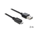 USB kabelis DeLOCK EASY-USB 2.0-A Micro-B 2m