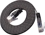 Wirewin Cat.6 plonas tinklo kabelis U/UTP 25 m juodas PKW-SLIM-KAT6 25.0 SW