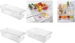 Metaltex Frigo-System &scaron;aldytuvo organizatorius, vidutinis, permatomas, polistirenas, 1 vnt. 235407000