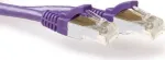 ACT Purple 15m LSZH S/FTP CAT6A prailginimo tinklo kabelis su apsauga nuo užkabinimo FB8715