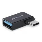 StarTech.com USB-C į USB-A adapteris stačiu kampu, USB 5Gbps, kompakti&scaron;kas USB-C ki&scaron;tukas į USB-A lizdą, metalinis korpusas, M/F