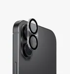 UNIQ Optix Clearshield Frameguard fotoaparato objektyvo apsauginis stiklas iPhone 17, skaidrus, su aplikatoriumi
