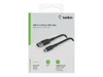 USB kabelis Belkin CAB007bt1MBK 1m USB A Micro-USB A juodas