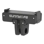 Magnetinis greito atjungimo adapteris Sunnylife, skirtas DJI Action 2/3/4 &mdash; 1/4 colio tvirtinimui