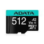 &bdquo;Flash&ldquo; atminties kortelė ADATA 512GB MicroSDXC Class 10 Premier Pro