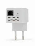 Tinklo kartotuvas Gembird WNP-RP300-03, 300 Mbps, 2,4 GHz, 3 dBi vidinė antena, 1x RJ-45