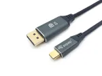 Equip USB-C į DisplayPort Premium laidas, vyri&scaron;kas/vyri&scaron;kas, 1,0 m, 8K/60Hz