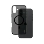 PanzerGlass CARE&trade; by &reg; Urban Combat Case Smokey su juodu MagSafe, iPhone 16 Plus