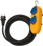 Prailginimo laidas Brennenstuhl 1169200010 5m 4 AC lizdai Lauko geltonas