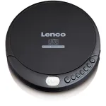 LENCO CD-200 ne&scaron;iojamas CD grotuvas / Discman, juodas