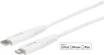 Lightning laidas eSTUFF ES602021 0,5 m USB-C baltas