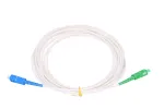 Patchcord Extralink SC/UPC - SC/APC, vienmodis G.657.B3, LSZH 3 mm Simpleks Easy Flex, 20 m