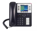 IP telefonas Grandstream Networks GXP-2130 juodas 3 linijos TFT