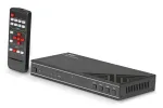 Lindy 38228 metalinis 4x1 HDMI jungiklis, 4K60, Multiview ir sklandus perjungimas