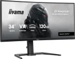 Monitorius iiyama G-MASTER GCB3482WQSU-B1 Black Hawk 86,4 cm (34 colių) 3440 x 1440 UltraWide Quad HD LED juodas