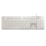 Mechaninė žaidimų klaviatūra White Shark TACHI-W-US &ndash; kompakti&scaron;kas TACHI White i&scaron;dėstymas