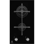 Įmontuojama dujinė kaitlentė Electrolux EGC3322NVK juoda, 2 zonos