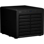 I&scaron;plėtimo korpusas Synology DX1222 12 diskų 192 TB juodas