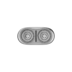 Xiaomi Electric Shaver S200 keičiama galvutė, sidabrinė