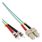 InLine Fiber Optinis Dupleksinis Laidas SC/ST 50/125&micro;m OM3 5m